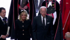 Así llegó Biden al funeral de la reina Isabel II