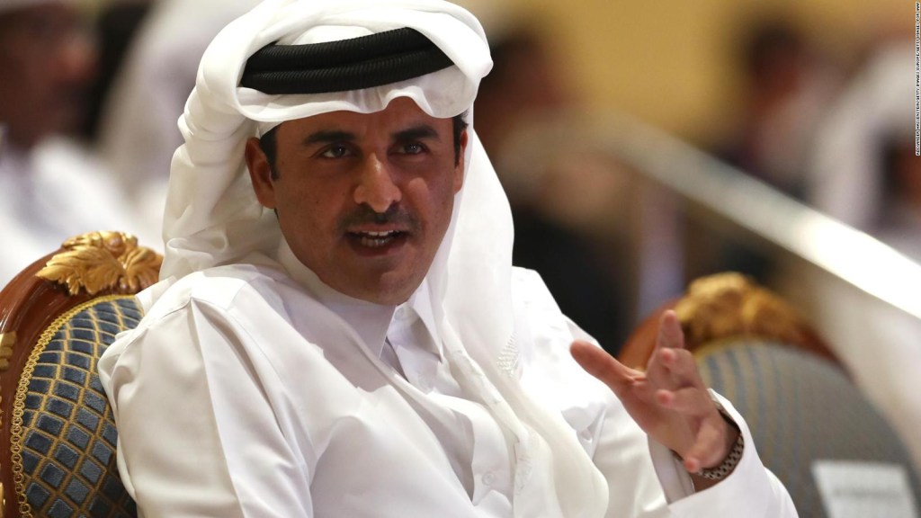 ¿Como es la dinámica del Emir de Qatar con sus tres mujeres?