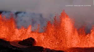 Impresionantes imágenes del volcán Mauna Loa en Hawai
