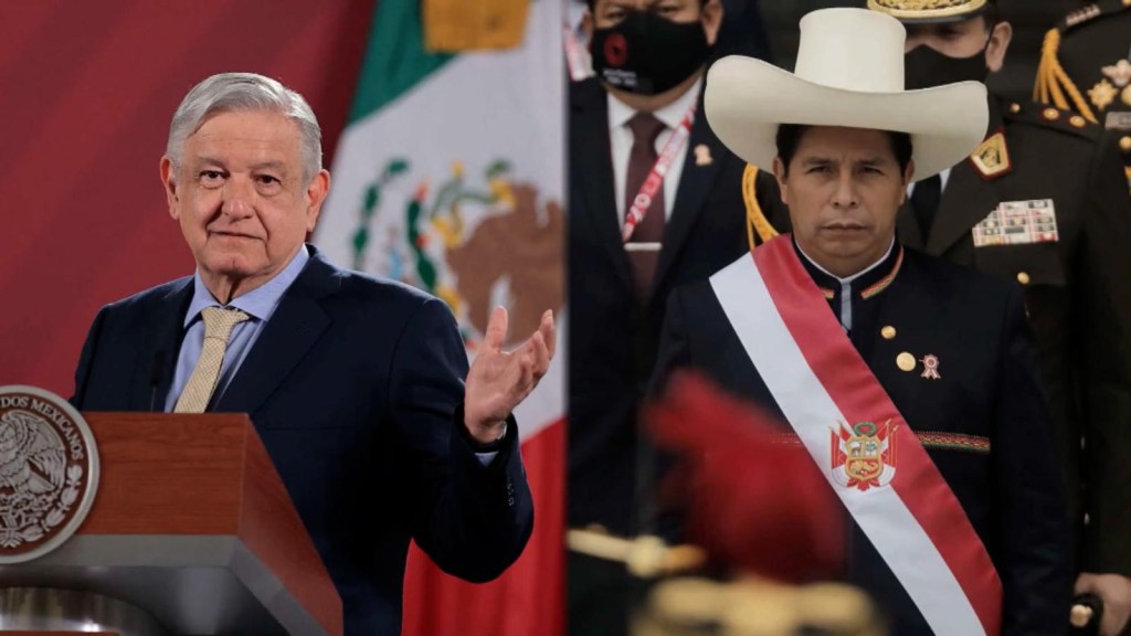 López Obrador defiende a Pedro Castillo