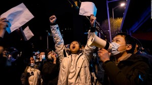 Efectos de las protestas sociales en China