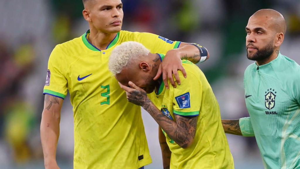 Neymar entre lágrimas se despide del Mundial