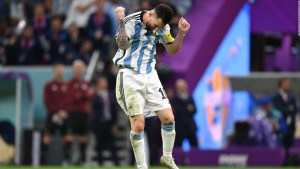 Las 10 mejores fotos de Messi, el día que Argentina derrotó a Países Bajos