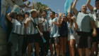 'Muchachos' resuena en las calles celebrando a Messi y la selección