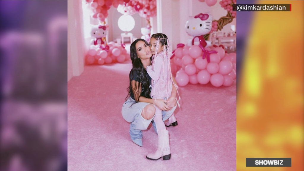 Kim Kardashian celebra el cumpleaños de su hija Chicago