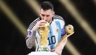 Messi describe su primer contacto con la Copa del Mundo