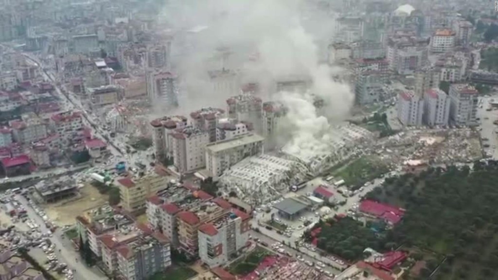 Los destrozos que dejó el terremoto turco