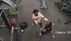 Video muestra a un hombre que ataca a una mujer mientras hacía ejercicio