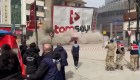 Impactante desplome de edificio en Turquía por réplica de magnitud de 5,2
