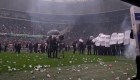 Impactantes imágenes de una violenta jornada de fútbol en Turquía