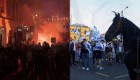 Protestas antigubernamentales en calles de Francia e Israel