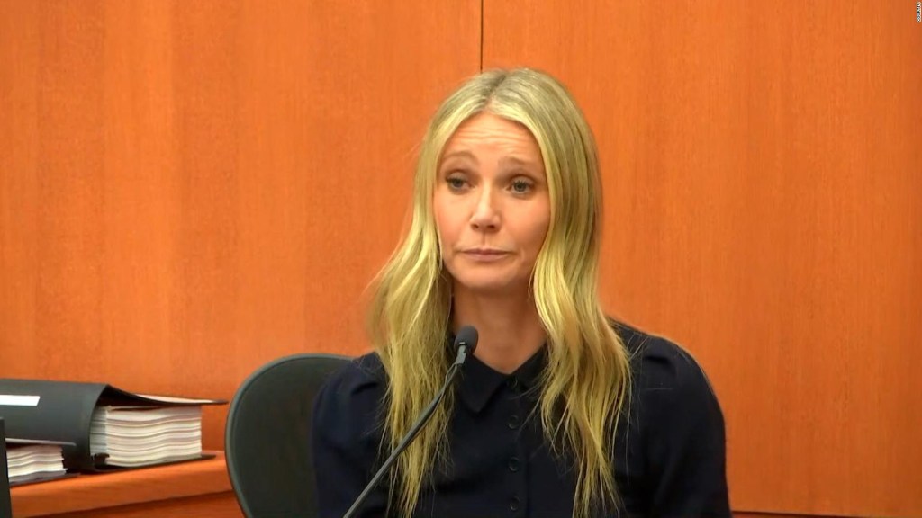 Gwyneth Paltrow en juicio: "Esquiaste contra mi maldita espalda"