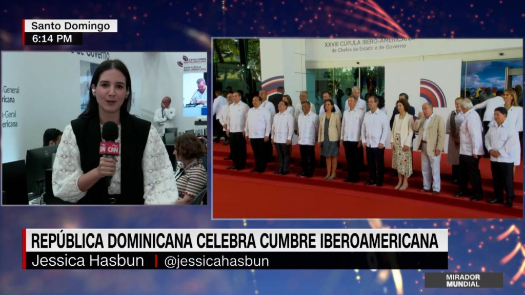 15 jefes de estado se reúnen en Santo Domingo por Cumbre Iberoamericana