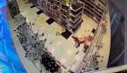 Cámara de seguridad capta el momento exacto de un sismo en Rusia