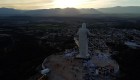 Inauguran Cristo de la Paz en Zacatecas, residentes creen que traerá calma
