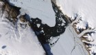 Glaciar en Groenlandia se está derritiendo con mareas más cálidas