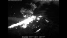 Video muestra explosiones menores del volcán Popocatépetl en México