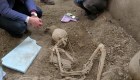 Descubren los restos de dos hombres en Pompeya