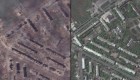 El antes y el después del paso de las tropas rusas en Bakhmut